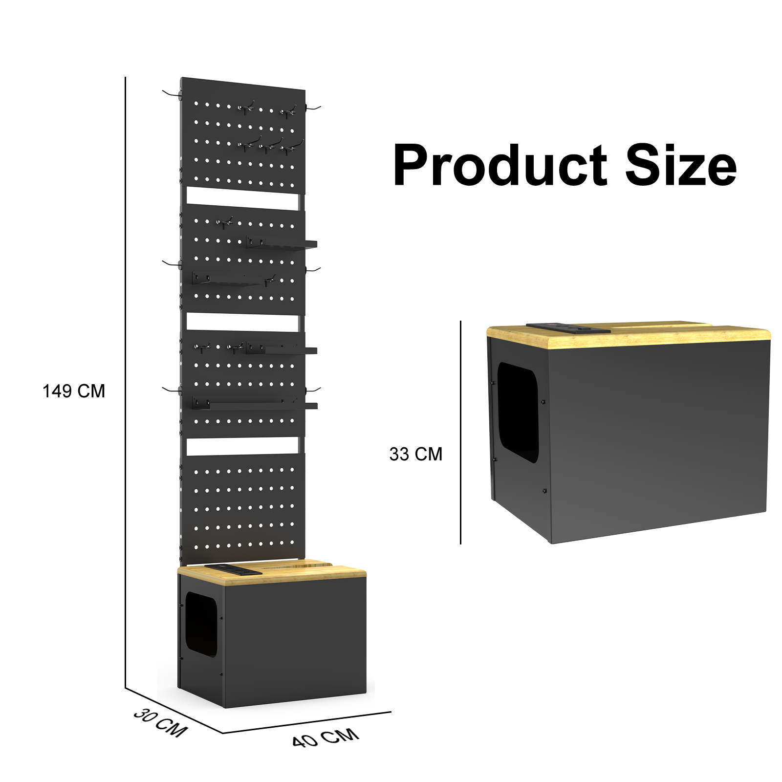 Mountain Biking In The Uk - Fietsparkeerrek Opbergdoos Verticale vaste binnenorganizer voor