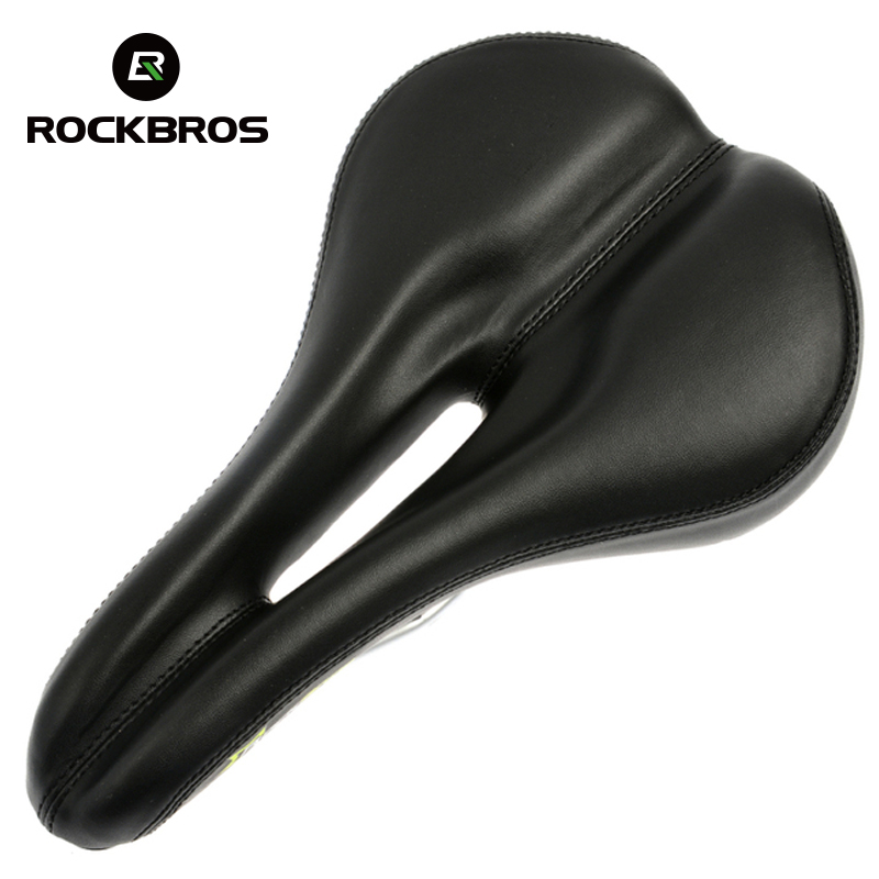 Mtb Saddle Lightweight - ROCKBROS Fietszadel Dikker Verbreden Anti-shock Fiets