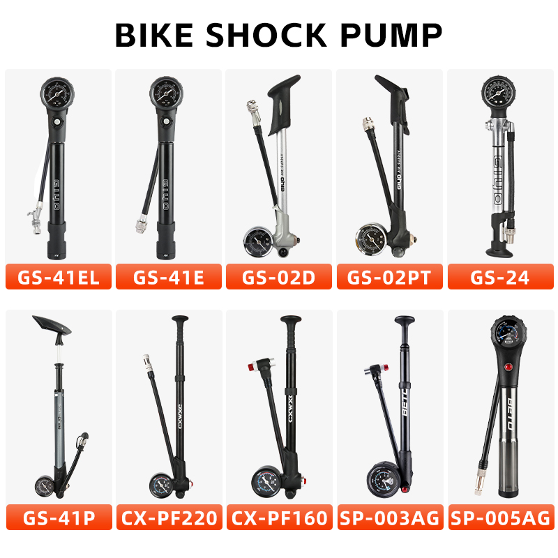 Mtb Fork Air - 300/600psi Hogedruk Fiets Luchtschokpomp Voor Vork/Achterwielophanging