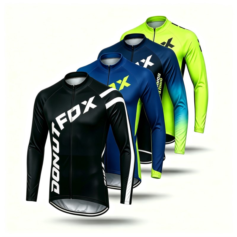 Mountain Biking Jersey - MTB-shirt met lange mouwen en fietsbroek