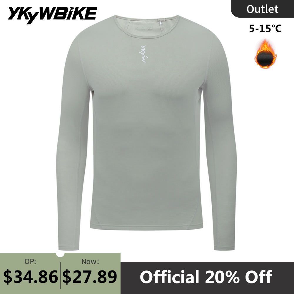 Mountain Biking Jersey - YKYWBIKE Mannen Fietsen Basislaag Winter Herfst