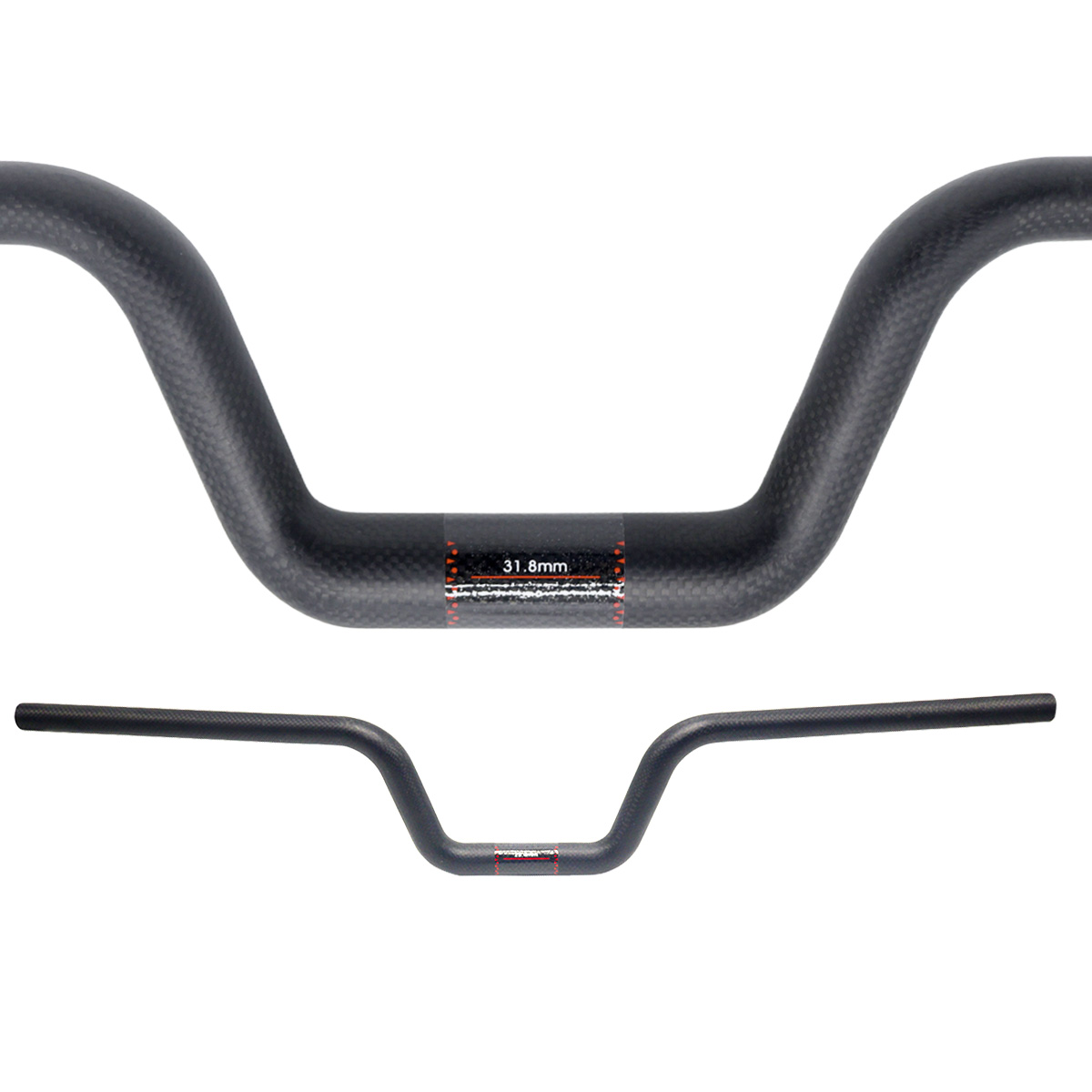 U-vormig MTB-stuur Lichtgewich - Mountain Biking Logo recensie en prijs