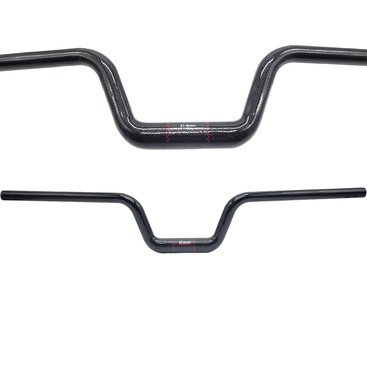 U-vormig MTB-stuur Lichtgewich - Mountain Biking Logo recensie en prijs