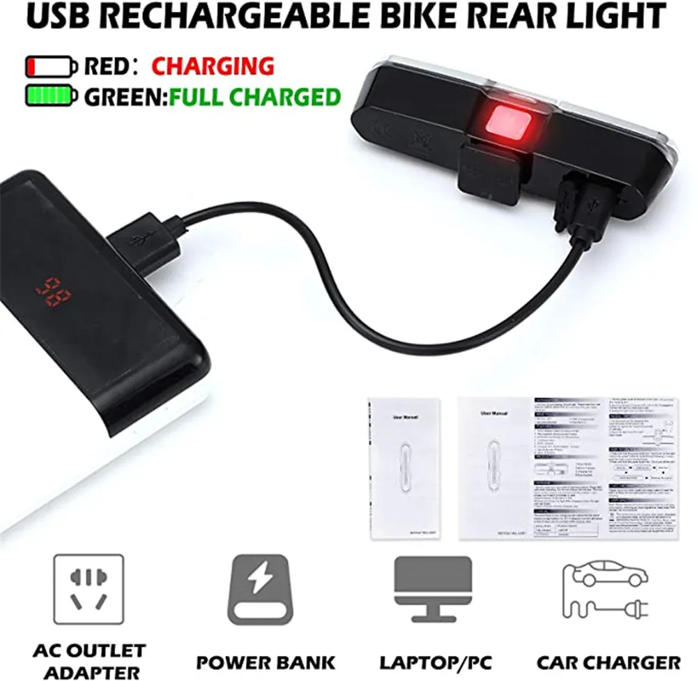 Waterdichte USB oplaadbare LED - Mountain Biking Blue Mountains recensie en prijs