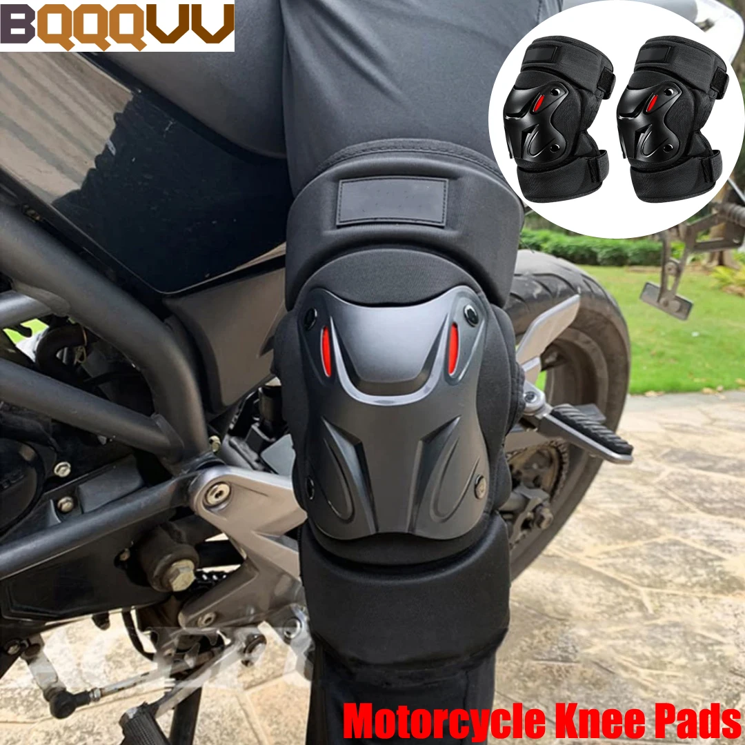 1 paar motorfiets kniebescherm - Mountain Biking Knee Pads recensie en prijs