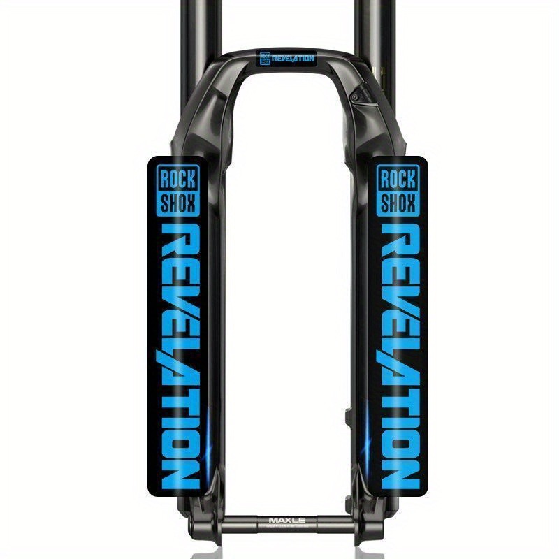 2 stuks Rockshox fietsvorkbesc - Mountain Biking Logo recensie en prijs