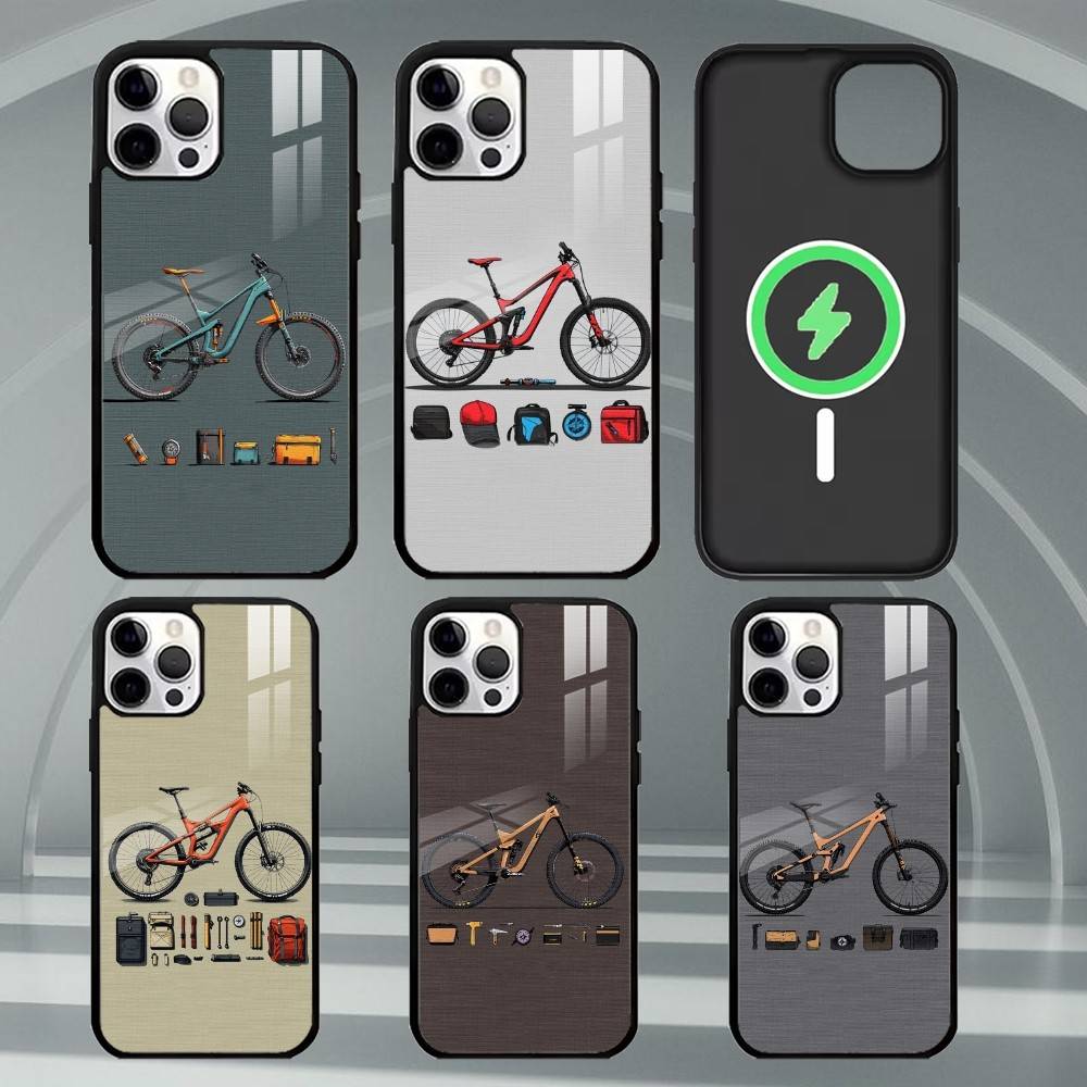 Mountainbike fiets coole telef - Mountain Biking Logo recensie en prijs