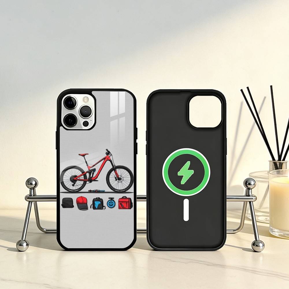 Mountainbike fiets coole telef - Mountain Biking Logo recensie en prijs