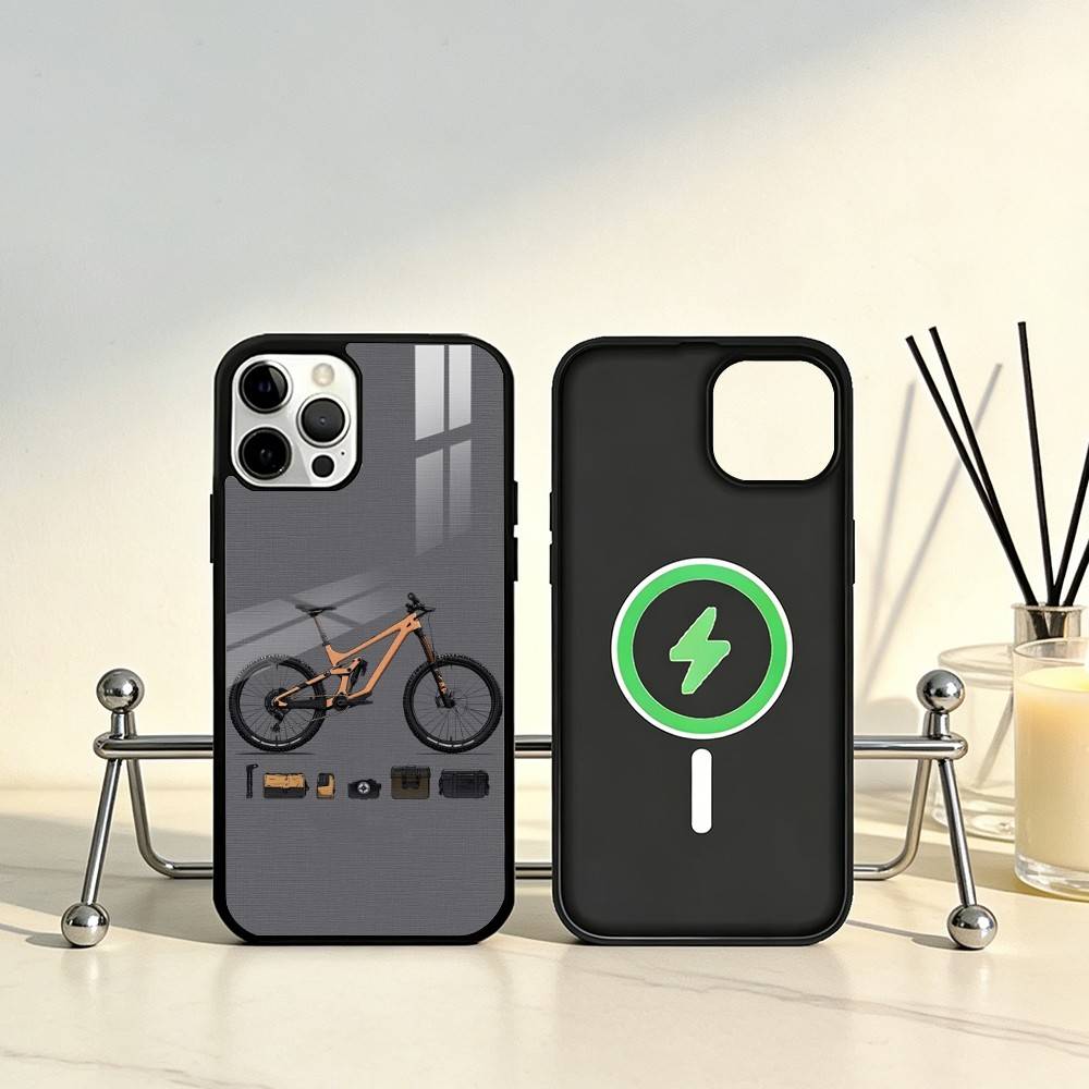 Mountainbike fiets coole telef - Mountain Biking Logo recensie en prijs