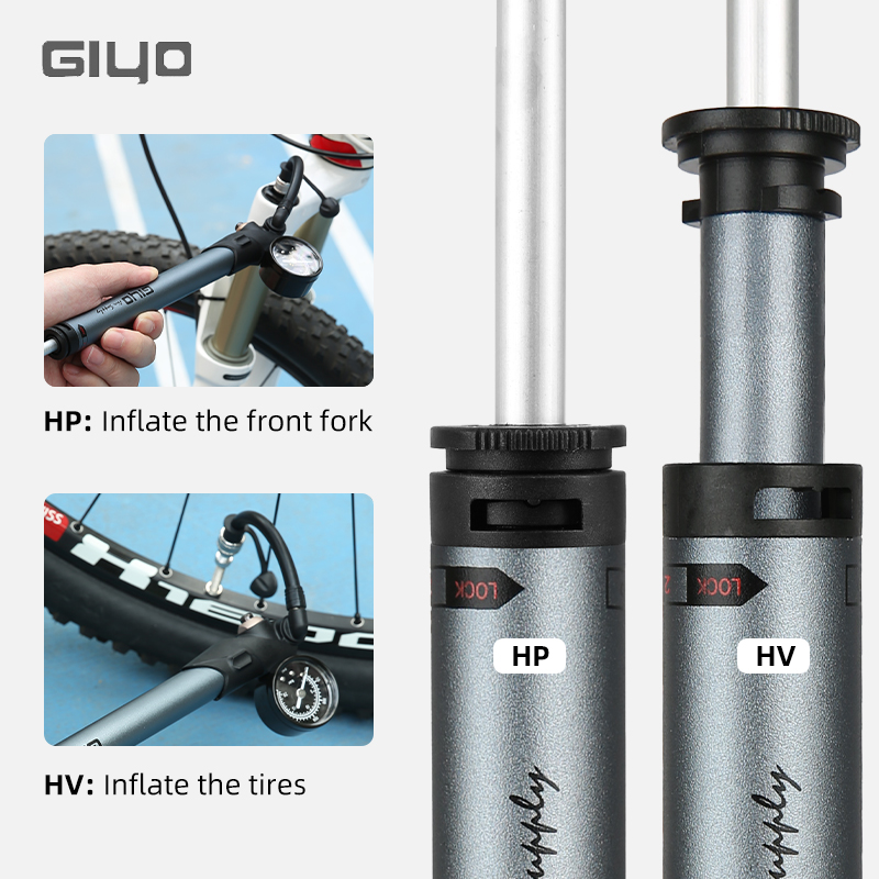 Giyo GS-41P 300psi Fiets Schok - Mtb Fork Air recensie en prijs