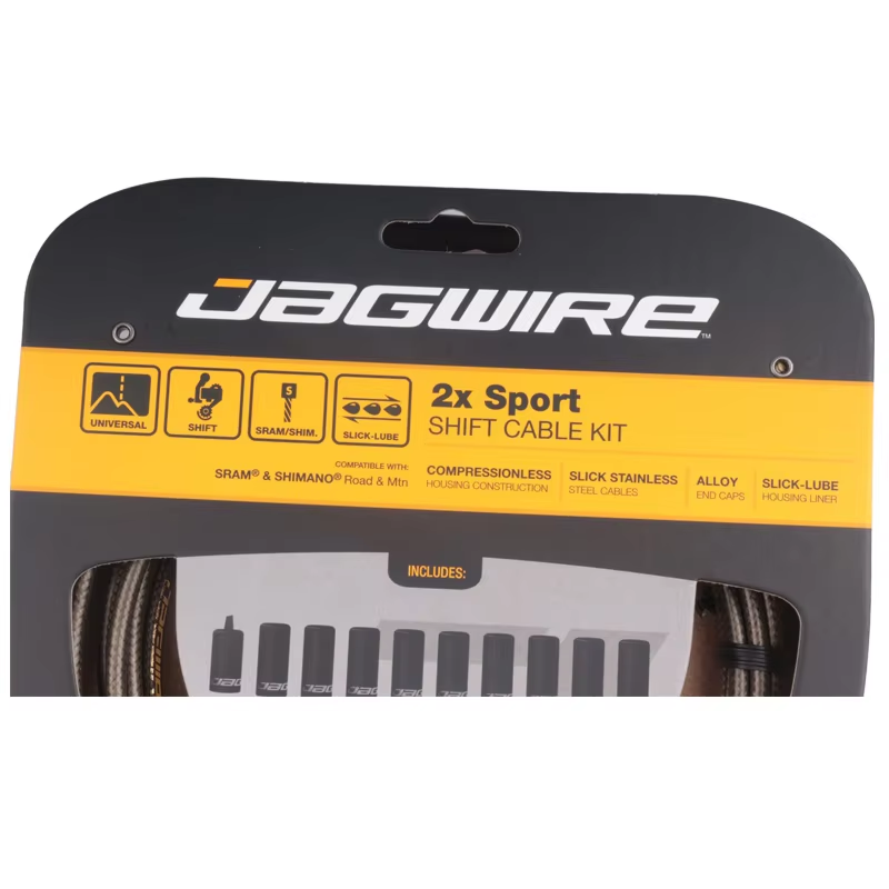 JAGWIRE 2x Sport Shift Kabel V - Mountain Biking Sport recensie en prijs
