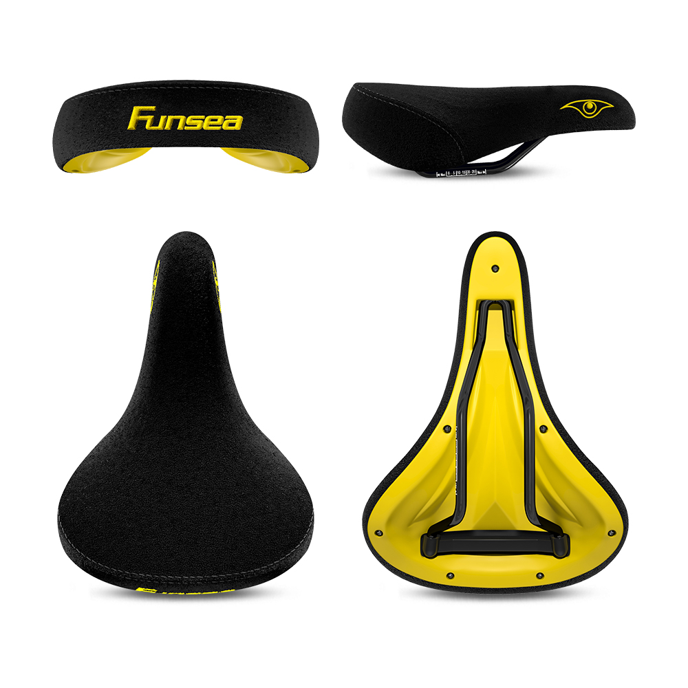 Funsea-fietszadels, Wheelie St - Mountain Biking Logo recensie en prijs