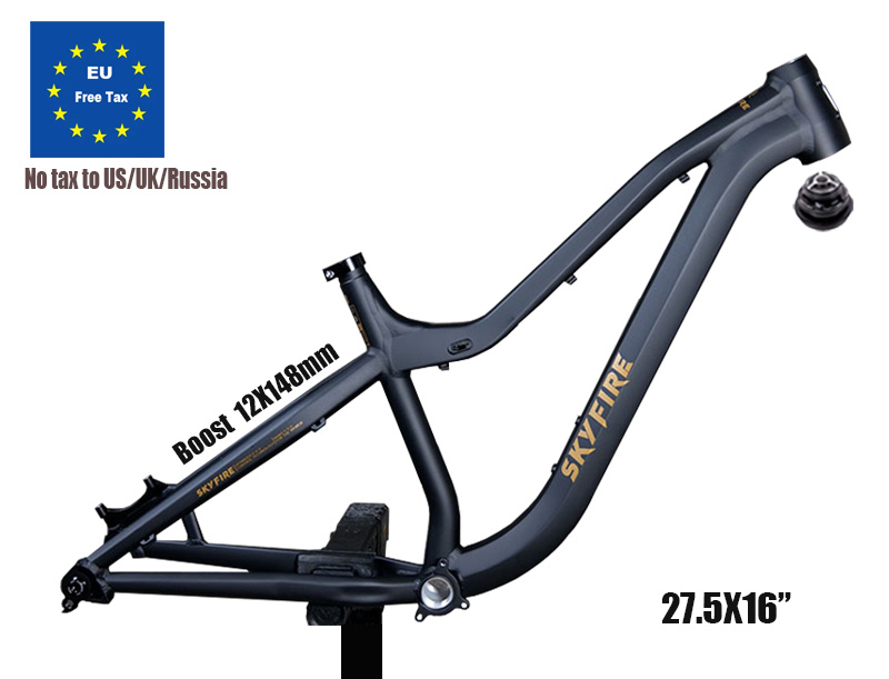 Racetrack aluminium fietsframe - Mountain Biking In The Uk recensie en prijs