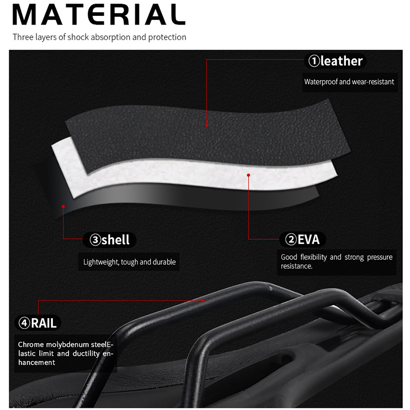 TOSEEK Fietszadel Ultralight M - Mtb Saddle Lightweight recensie en prijs